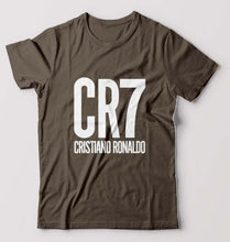 Load image into Gallery viewer, Cristiano Ronaldo CR7 T-Shirt for Men-Olive Green-Ektarfa.online