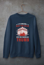 Load image into Gallery viewer, Bowling Unisex Sweatshirt for Men/Women-Navy Blue-Ektarfa.online