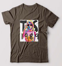 Load image into Gallery viewer, Taylor Swift T-Shirt for Men-Olive Green-Ektarfa.online