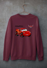 Load image into Gallery viewer, Lightning McQueen Unisex Sweatshirt for Men/Women-Maroon-Ektarfa.online