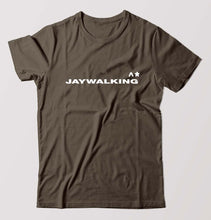 Load image into Gallery viewer, Jaywalking T-Shirt for Men-Olive Green-Ektarfa.online