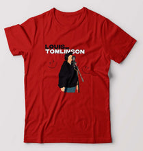 Load image into Gallery viewer, Louis Tomlinson T-Shirt for Men-Red-Ektarfa.online