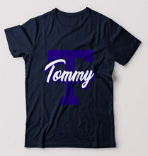 Load image into Gallery viewer, Varsity Tommy T-Shirt for Men-Navy Blue-Ektarfa.online