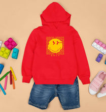 Load image into Gallery viewer, Good Vibes Emoji Kids Hoodie for Boy/Girl-RED-Ektarfa.online