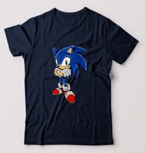Load image into Gallery viewer, Sonic T-Shirt for Men-Navy Blue-Ektarfa.online
