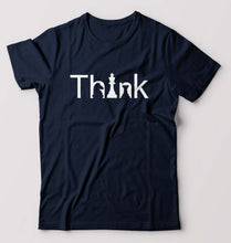 Load image into Gallery viewer, Chess Think T-Shirt for Men-Navy Blue-Ektarfa.online