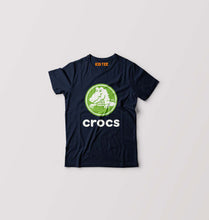 Load image into Gallery viewer, Crocs Kids T-Shirt for Boy/Girl-Navy Blue-Ektarfa.online