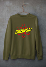 Load image into Gallery viewer, Sheldon Cooper Bazinga Unisex Sweatshirt for Men/Women-Olive Green-Ektarfa.online