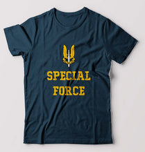 Load image into Gallery viewer, Special Force T-Shirt for Men-Petrol Blue-Ektarfa.online