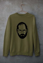 Load image into Gallery viewer, Steve Jobs Unisex Sweatshirt for Men/Women-Olive Green-Ektarfa.online