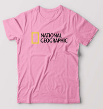 Load image into Gallery viewer, National geographic T-Shirt for Men-Light Baby Pink-Ektarfa.online