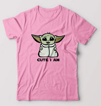 Load image into Gallery viewer, Yoda Star Wars T-Shirt for Men-Light Baby Pink-Ektarfa.online