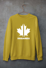 Load image into Gallery viewer, DSQUARED2 Unisex Sweatshirt for Men/Women-Mustard Yellow-Ektarfa.online