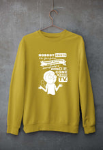 Load image into Gallery viewer, Rick and Morty Unisex Sweatshirt for Men/Women-Mustard Yellow-Ektarfa.online