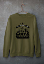 Load image into Gallery viewer, Viswanathan Anand Chess Unisex Sweatshirt for Men/Women-Olive Green-Ektarfa.online