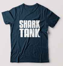 Load image into Gallery viewer, Shark Tank T-Shirt for Men-Petrol Blue-Ektarfa.online