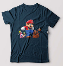 Load image into Gallery viewer, Mario T-Shirt for Men-Petrol Blue-Ektarfa.online