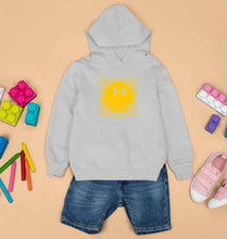 Load image into Gallery viewer, Good Vibes Emoji Kids Hoodie for Boy/Girl-Grey-Ektarfa.online
