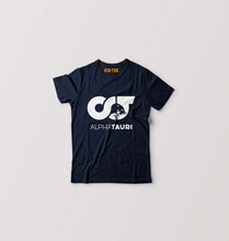 Load image into Gallery viewer, Scuderia AlphaTauri Kids T-Shirt for Boy/Girl-Navy Blue-Ektarfa.online