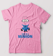 Load image into Gallery viewer, Minion T-Shirt for Men-Light Baby Pink-Ektarfa.online