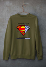 Load image into Gallery viewer, Superman Gym Unisex Sweatshirt for Men/Women-Olive Green-Ektarfa.online
