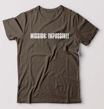 Load image into Gallery viewer, Mission Impossible (MI) T-Shirt for Men-Olive Green-Ektarfa.online