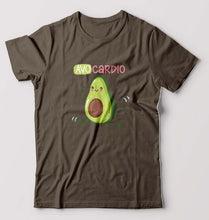 Load image into Gallery viewer, Avocado T-Shirt for Men-Olive Green-Ektarfa.online