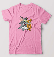 Load image into Gallery viewer, Tom and Jerry T-Shirt for Men-Light Baby Pink-Ektarfa.online