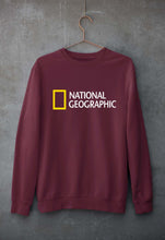 Load image into Gallery viewer, National Geographic Unisex Sweatshirt for Men/Women-Maroon-Ektarfa.online