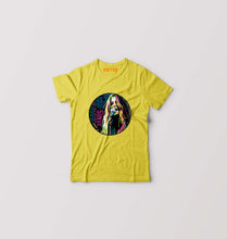 Load image into Gallery viewer, Janis Joplin Kids T-Shirt for Boy/Girl-Yellow-Ektarfa.online