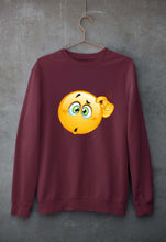 Load image into Gallery viewer, Emoji Unisex Sweatshirt for Men/Women-Maroon-Ektarfa.online