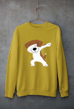 Load image into Gallery viewer, Dab Dog Unisex Sweatshirt for Men/Women-Mustard Yellow-Ektarfa.online