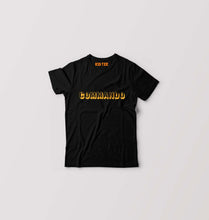 Load image into Gallery viewer, Commando Kids T-Shirt for Boy/Girl-Black-Ektarfa.online