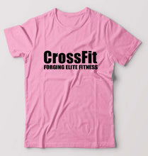 Load image into Gallery viewer, CrossFit T-Shirt for Men-Light Baby Pink-Ektarfa.online