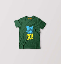Load image into Gallery viewer, Teen Titans Go! Kids T-Shirt for Boy/Girl-Dark Green-Ektarfa.online