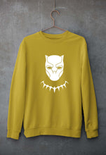 Load image into Gallery viewer, Black Panther Superhero Unisex Sweatshirt for Men/Women-Mustard Yellow-Ektarfa.online