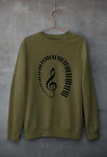 Load image into Gallery viewer, Piano Unisex Sweatshirt for Men/Women-Olive Green-Ektarfa.online