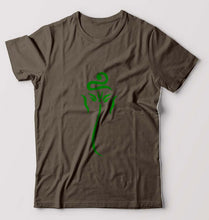 Load image into Gallery viewer, Ganpati JI(Ganesh) T-Shirt for Men-Olive Green-Ektarfa.online