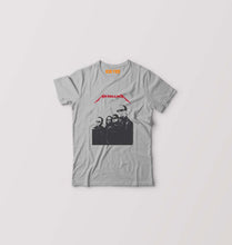 Load image into Gallery viewer, Metallica Kids T-Shirt for Boy/Girl-Grey-Ektarfa.online