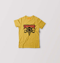 Load image into Gallery viewer, Thrasher Kids T-Shirt for Boy/Girl-Golden Yellow-Ektarfa.online