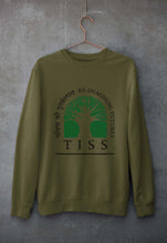 Load image into Gallery viewer, Tata Institute of Social Sciences (TISS) Unisex Sweatshirt for Men/Women-Olive Green-Ektarfa.online