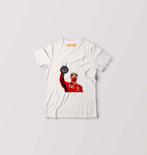Load image into Gallery viewer, Sebastian Vettel F1 Kids T-Shirt for Boy/Girl-White-Ektarfa.online