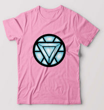 Load image into Gallery viewer, ARC REACTOR Iron Man Superhero T-Shirt for Men-Light Baby Pink-Ektarfa.online
