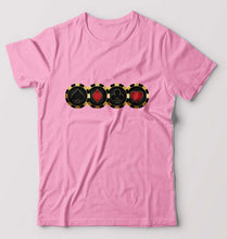 Load image into Gallery viewer, Poker T-Shirt for Men-Light Baby Pink-Ektarfa.online