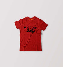 Load image into Gallery viewer, How's The Josh Kids T-Shirt for Boy/Girl-Red-Ektarfa.online