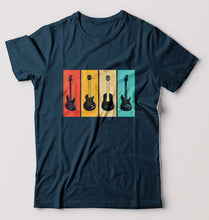 Load image into Gallery viewer, Guitar T-Shirt for Men-Petrol Blue-Ektarfa.online