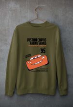 Load image into Gallery viewer, Lightning McQueen Unisex Sweatshirt for Men/Women-Olive Green-Ektarfa.online