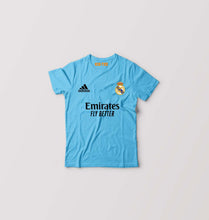Load image into Gallery viewer, Real Madrid 2021-22 Kids T-Shirt for Boy/Girl-Light Blue-Ektarfa.online