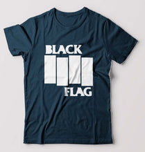 Load image into Gallery viewer, Black Flag T-Shirt for Men-Petrol Blue-Ektarfa.online