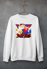 Load image into Gallery viewer, Swat Kats Unisex Sweatshirt for Men/Women-White-Ektarfa.online
